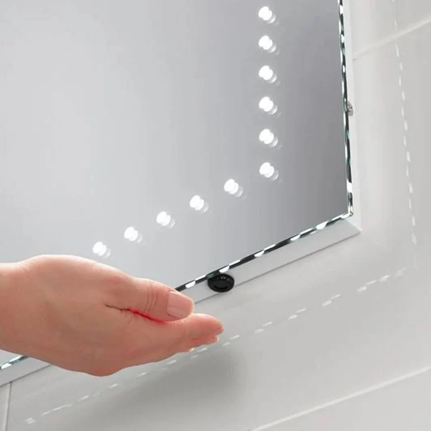 Maya LED Bathroom Mirror - Image 3