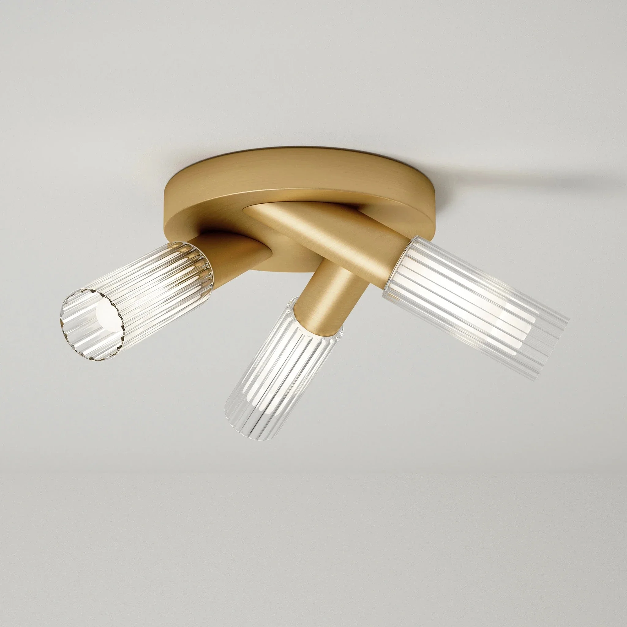 Aulos 3 Plate Ceiling Light