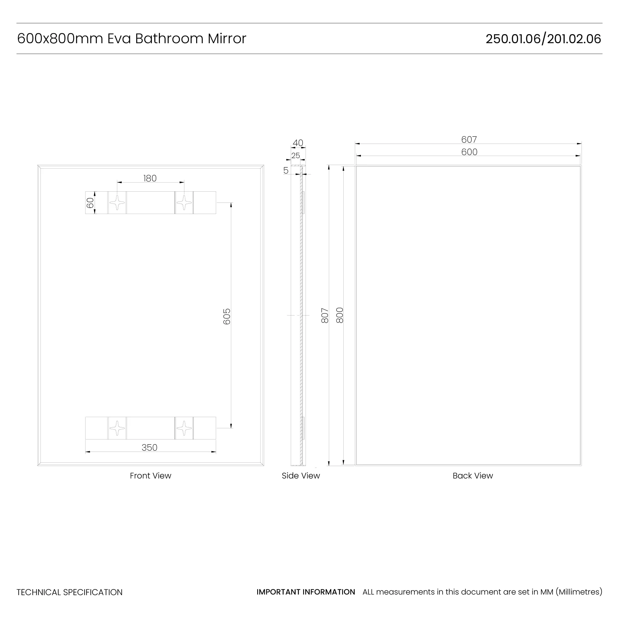 Eva Deep Frame Mirror - Image 12