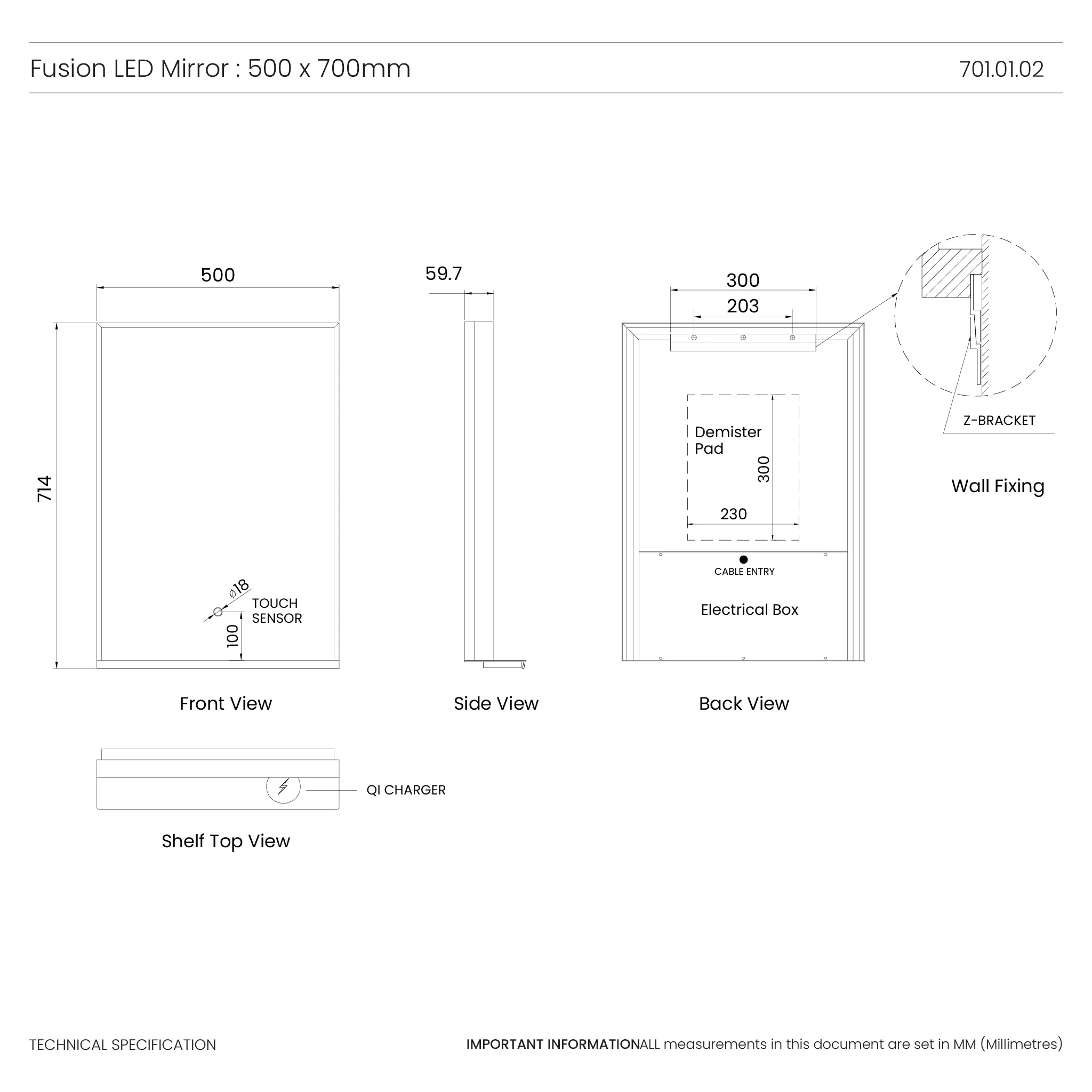 Fusion Wireless Charging Mirror - Image 14