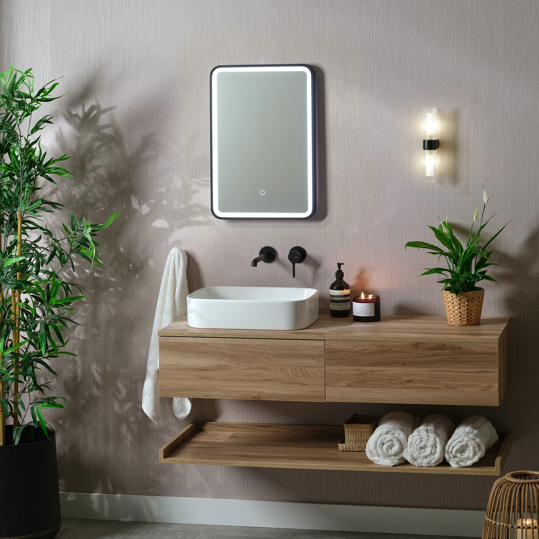Kali Rectangle LED Illuminated Mirror - Image 11