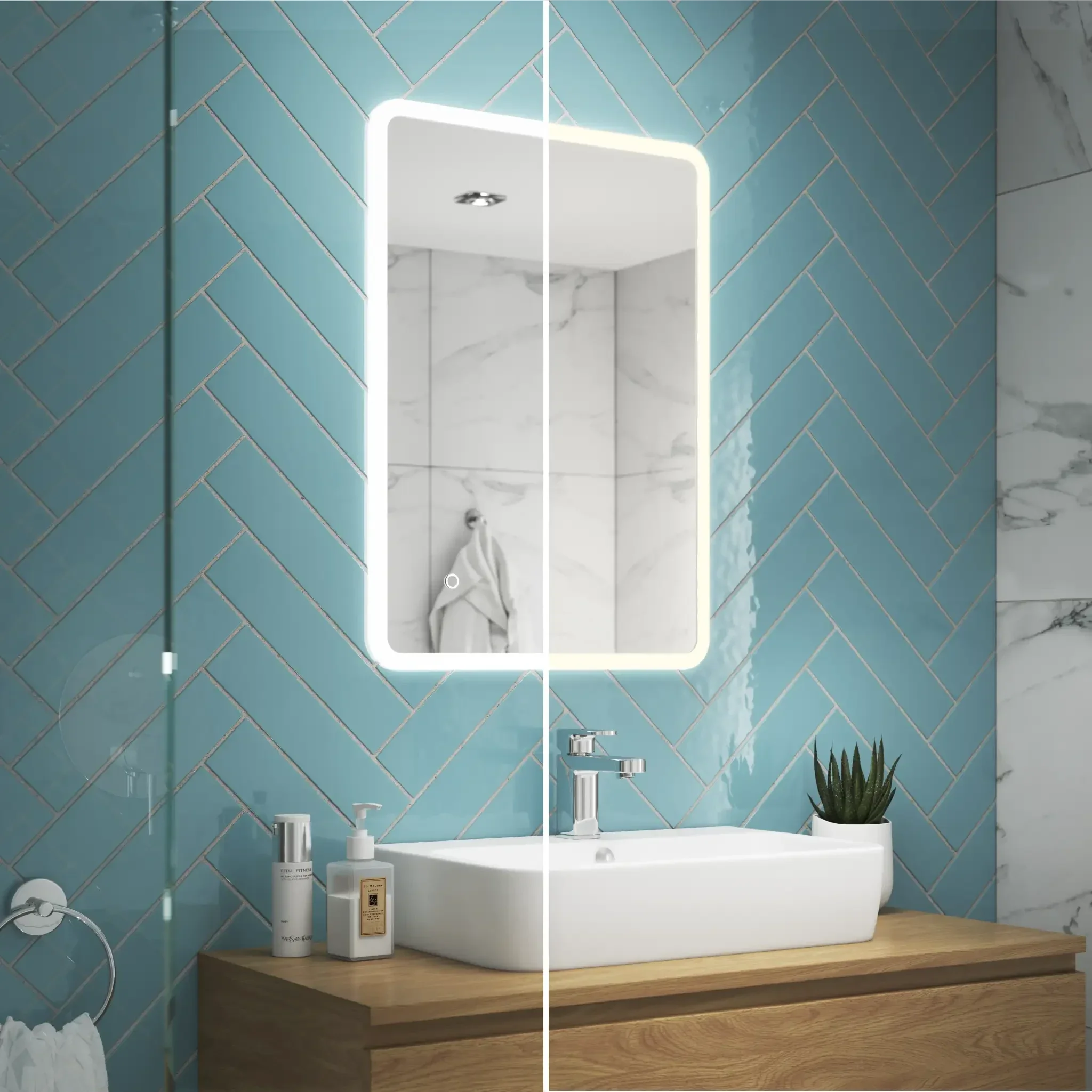Nano Ultra-slim LED Bathroom Mirror - Image 19