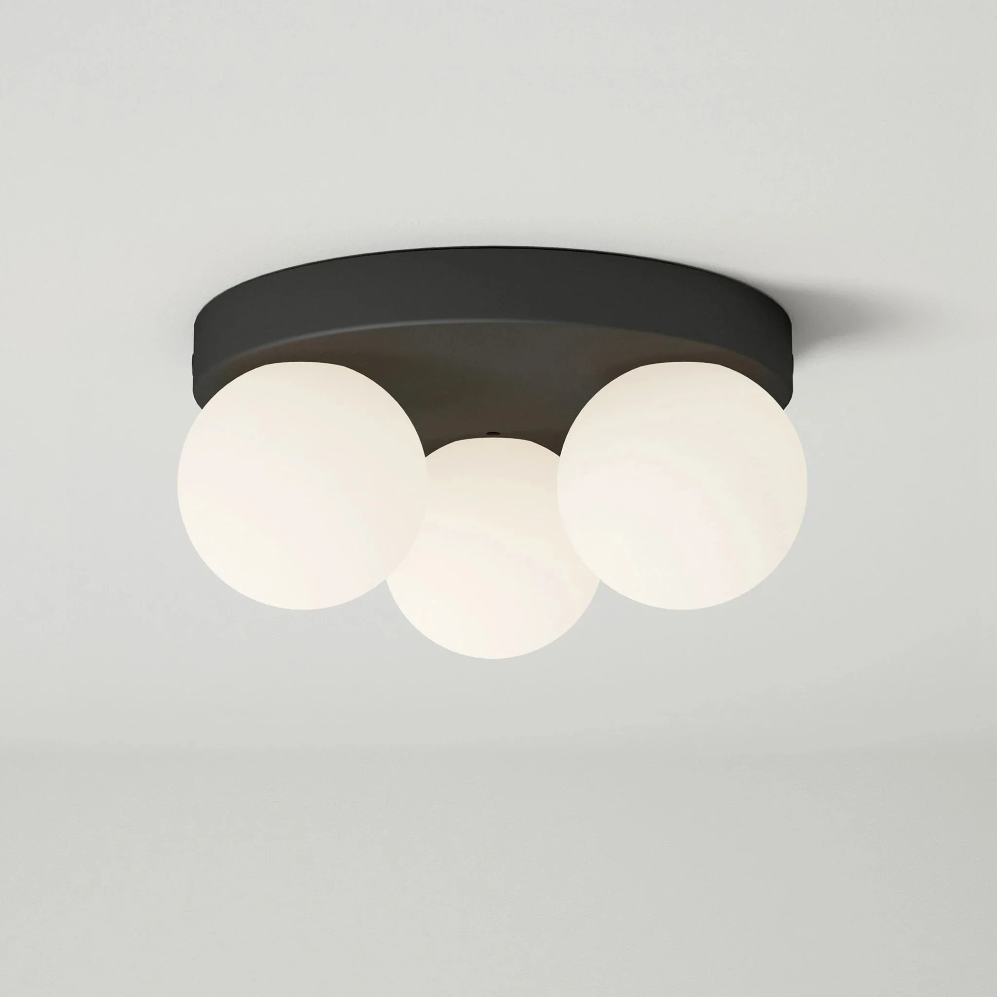 Solara 3 Plate Globe Ceiling Light - Image 5